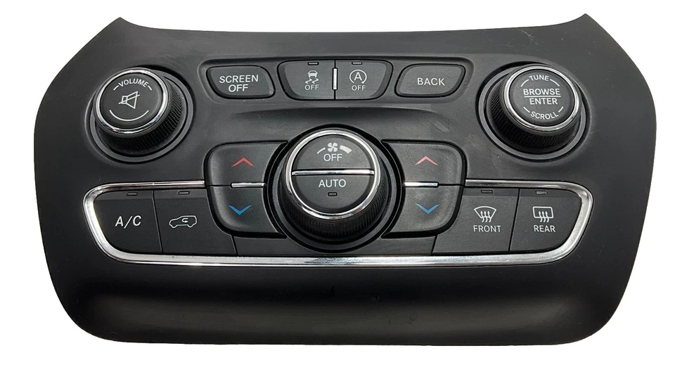 Jeep Cherokee 2015 calefacción aire acondicionado control climático temperatura OEM # 68249522AA # F4 Foto 1 de 4