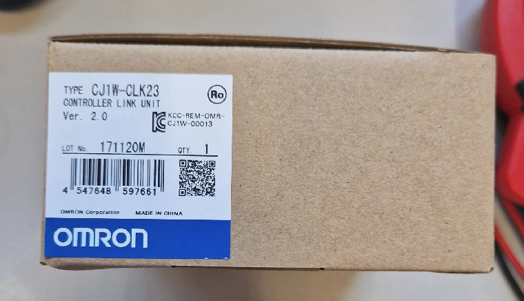 OMRON CJ1W-CLK23 CONTROLLER LINK ADAPTER FOR OMRON CJ SERIES PLCS - Imagen 1 de 1