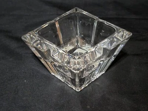 SIGNED ROSENTHAL 24% Lead Crystal Tapered Glass Multi Candle Type Holder Votive - Picture 1 of 4
