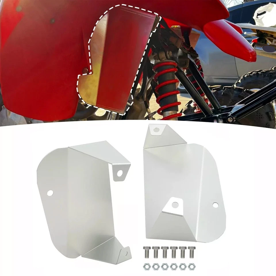 For Honda TRX400EX 400X 1993-2004 AIR SHROUDS w/ Bolts Engine Cooler Scoop Kit - Image 1 of 4