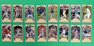 2012 TOPPS GYPSY QUEEN MINI STRAIGHT CUT BACK LOT (40) VOTTO, MARIS, WINFIELD - Picture 1 of 8