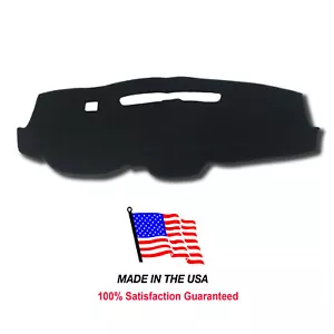 Black Carpet Dash Cover Compatible w/ 2015-20 GMC Yukon SUV w/ Collision Warning - Picture 1 of 2
