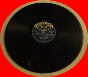 78T LP 78rpm ROGER LUCCHESI QUITTONS NOUS BONS COPAINS & J'AI DEUX MOTS Polydor  - Picture 1 of 2