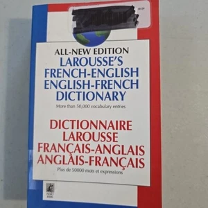 Larousses's French- English~~ English- French Dictionary 0-671-53407-6 Paperback - Picture 1 of 6