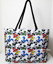 Disney Mickey Mouse Tote Bag Light Travel Beach Bag Purse All Over Print Gift