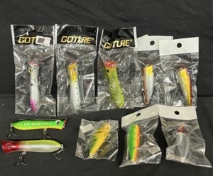Huge Fishing Tackle Lure Lot- Flies, Spinners,Poppers,Crankins, Do-a-spins, Etc. - Picture 1 of 24