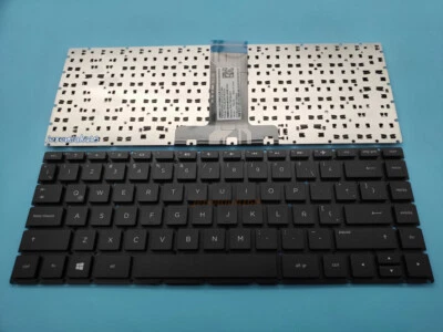 NEW For HP 240 G6 245 G6 246 G6 Latin Spanish Keyboard Black - Image 1 of 3