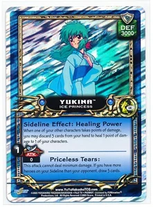 Yu Yu Hakusho TCG Yukina, Ice Princess U6 Dark Tournament Uber Rare Unlimited NM - Imagen 1 de 2