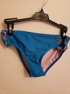 Girl's Bikini Bottom size 14 Teal - Picture 1 of 1