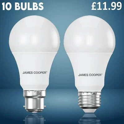 10 Pack 11W LED GLS Globe Light Bulbs Warm Cool Day Light Bayonet B22 Screw E27 - Image 1 of 4