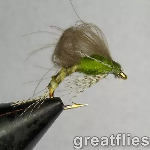 1 dozen (12) - CDC Loop Wing Emerger - Blue-winged Olive - Picture 1 of 1