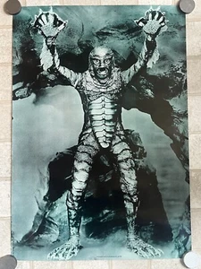 Vintage 1972 Personality Posters Creature From The Black Lagoon, 28 X 40” Poster - Picture 1 of 14