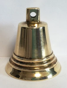 Small Vintage Brass or Bronze Bell - Picture 1 of 12