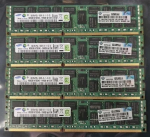 Samsung 32GB (4x8) M393B1K70DH0-YH9Q8 PC3L-10600R-09-11-E2-D3 Server Memory 2Rx4 - Picture 1 of 3