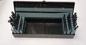 115 pc Drill Bit Set Used Most bits are new 7 missing Latch on case broken - Picture 1 of 7