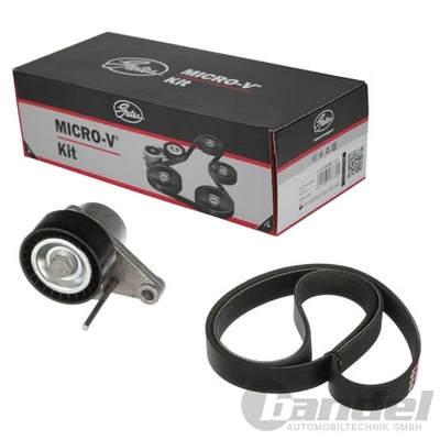 GATES Conjunto de Correas Trapezoidales Apto para Citroën C2 C3 C4 Peugeot 1007 - Imagen 1 de 2