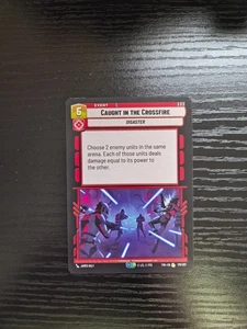 Star Wars Unlimited - Caught in the Crossfire - Rare #176 - Picture 1 of 2