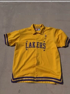 Vintage NIKE Los Angeles Lakers NBA 2002 Rewind 57 Warm Up Jersey Jacket Sz 3XL - Picture 1 of 7