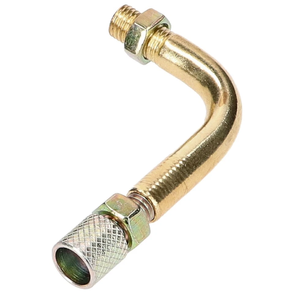 Gasseil 90° Gaszug Rohrbogen M6 für Bing Vergaser inkl. Muttern und Stellschraub - Bild 1 von 1