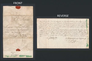 1795 FRANCE COVER RHINE CAMPAIGN NAPOLEONIC WARS, AUGSBERG BAVARIA TO ALSACE - Picture 1 of 21
