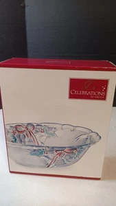 Cuenco ovalado Mikasa Holiday Bells 9x8x3" WY558/721 - Imagen 1 de 5