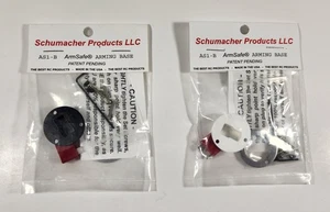 LOT OF 2 SCHUMACHER PRODUCTS LLC. PART AS1-B ARMSAFE ARMING BASE - Picture 1 of 7