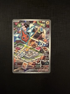 Rotom 1997/182 Illustration Rare Sv10 Destined Rivals IR Full Art Holo Pokemon NM - Bild 1 von 2