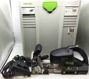 Máquina de unión de dominó Festool Domino XL DF 700 EQ con estuche (en muy buena condición, franqueo gratuito del Reino Unido) - Imagen 1 de 12