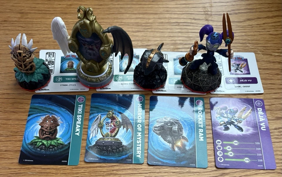 Skylanders Trap Team Mirror Of Mystery Adventure Pack Set con Deja Vu Foto 1 de 1