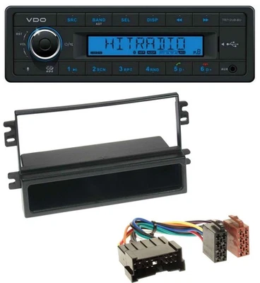 VDO Bluetooth AUX USB MP3 Autoradio für Kia Carens II (2004-2006) - Bild 1 von 4