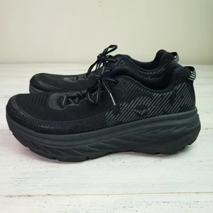 Hoka One One Bondi 5 Zapatos Para Hombre Talla 11 Triple Negro Correr Atlético 1014757 - Imagen 1 de 9