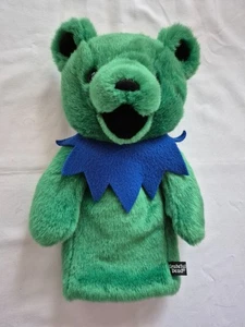 Grateful Dead - Dancing Bear Golf Head Cover - Green with Blue - Picture 1 of 7