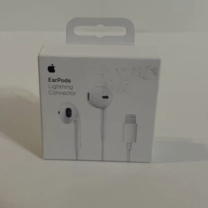 Genuine Apple Wired EarPods Lightning Connector Headphones/Earbuds Wired - NEW - Picture 1 of 9