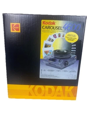 Kodak Carousel 4600 Slide Projector W/ Lens No Remote 140 Count Slide  Open Box - Image 1 of 4