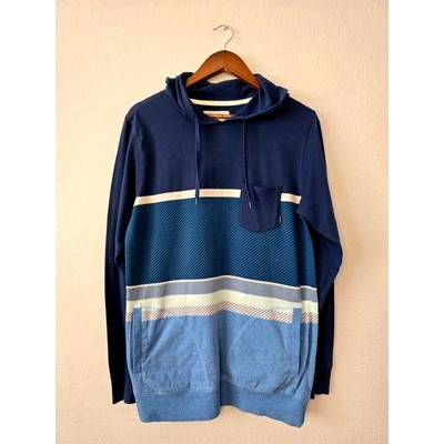 Billabong Sudadera con Capucha Camisa a Rayas Ligera Estilo Surf Pullover Sudadera con Capucha Foto 1 de 4
