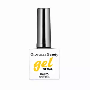 Nail Glue For Nail Tips Gel Polish Soak Off UV & LED Top Coat Wipe Free 15ml - Picture 1 of 6