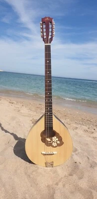 Irish Bouzouki 8 Strings By HORA Romania NEW Solid Wood Artisanal Handcrafted - Image 1 of 4