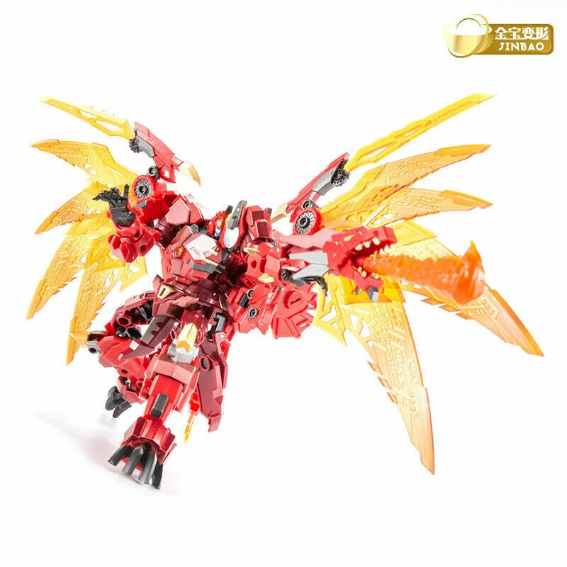Jinbao 8871 6inch DF-07 Flame Red Dragon Action Figure Collect Toy in Box - Image 1 of 4