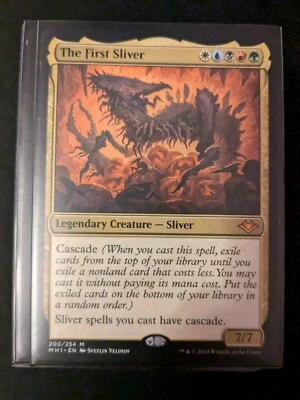 MTG EDH Commander Deck - The First Sliver - Rares - Competitive - Sliver Theme - Image 1 of 4