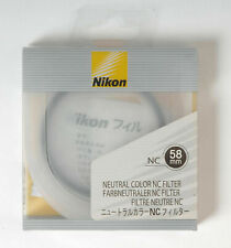 New for  Nikon NC Neutral Color filter protection UV 58mm accessory