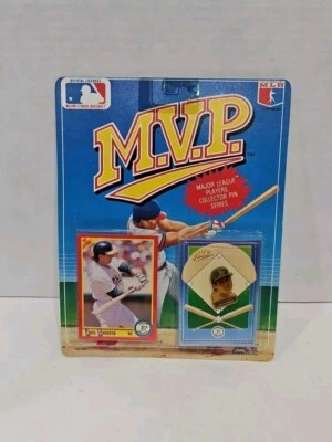 Jose Canseco MVP Major League Players Collectible Pin Series 1990 New Sealed - Image 1 of 2