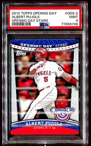 2012 ALBERT PUJOLS PSA 9 MINT ODS-2 TOPPS ERÖFFNUNGSTAG STARS 3-D VERSAND KOSTENLOS/POP 7 - Bild 1 von 2