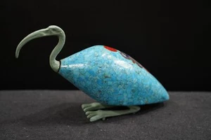 Egyptian Ibis With Scarab in Gemstone Brilliance - Picture 1 of 5