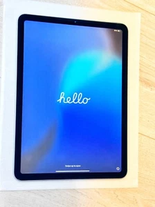 Apple iPad Air 4 64 GB, Wi-Fi blue with original box - Picture 1 of 5