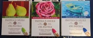 Sennelier 6 Assorted Artists Oil Pastel Box Set - CHOICE OF 3 THEME SETS - Picture 1 of 6