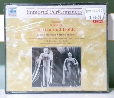 Immortal Performances Richard Wagner: Tristan und Isolde! Brand New Sealed 3 CD! - Image 1 of 4