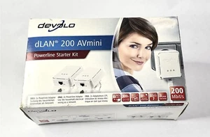 Devolo dlan 200 avmini Powerline Starter kit 200Mbit/s In Guten Zustand ✅ - Bild 1 von 14