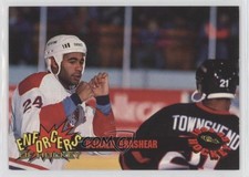 1994-95 Classic Enforcers of Hockey Donald Brashear #E1 Rookie RC