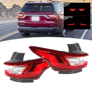 Right+Left Side For Chevrolet Traverse 2018 2019 2020 LED Tail Light Lamp Outer - Picture 1 of 12