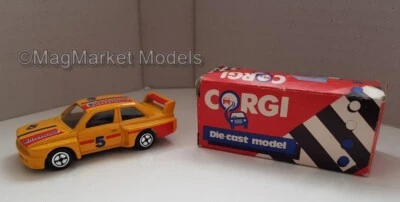 CORGI JUNIORS · BMW M3 RACING CAR · YELLOW · 1:64 · EXCELLENT CONDITION - Image 1 of 3